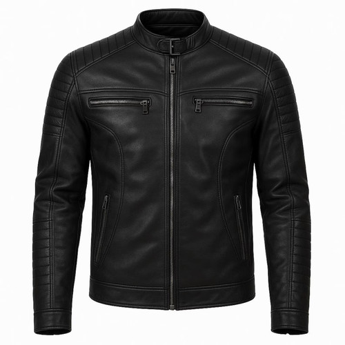 Giacca motociclista uomo pelle - motociclista,