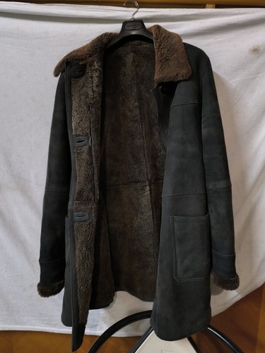 Montone uomo shearling usato - shearling,