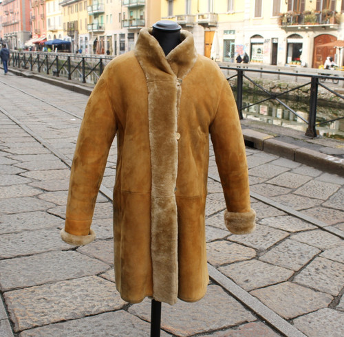 Cappotto pelle montone - pelle,