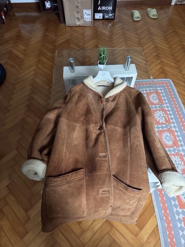 Giaccone shearling montone - shearling,