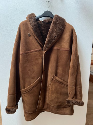 Giaccone shearling montone - shearling,