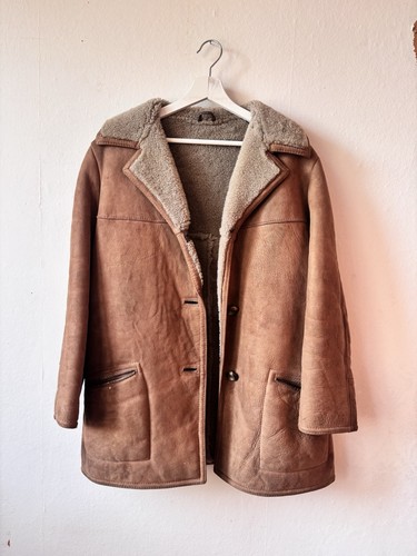 Cappotto vintage vera pelle - cappotto,