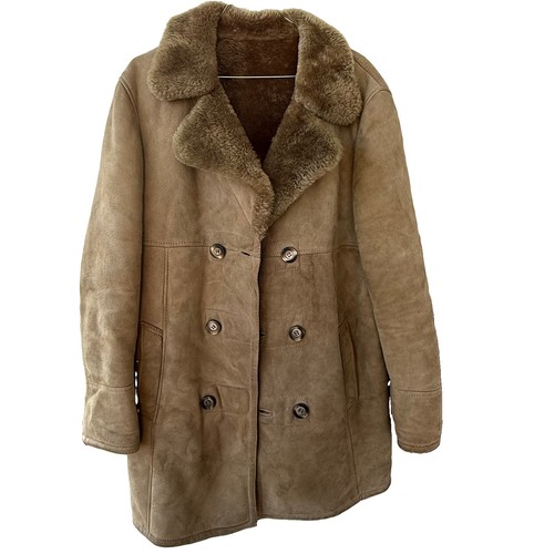Cappotto uomo montone - cappotto, beige