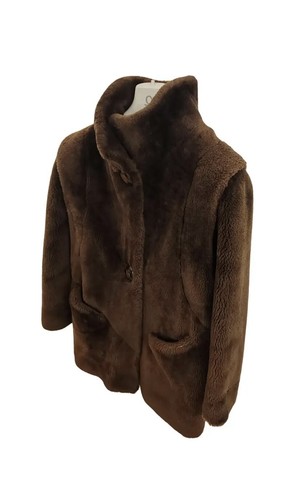 Cappotto montone marrone in - di,