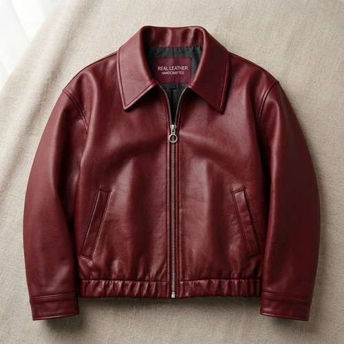 Giubbotto bomber bordeaux vera