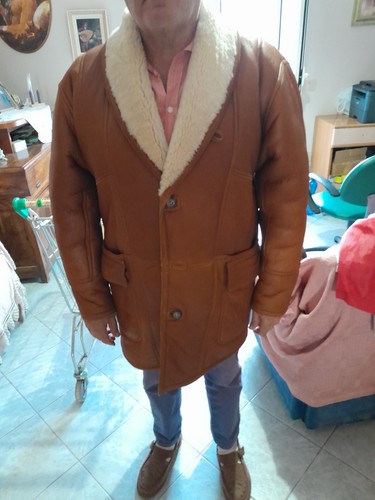Montone shearling uomo - shearling, tg
